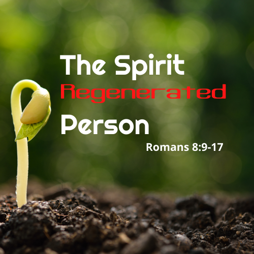 The Spirit Regenerated Person