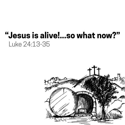 Jesus is Alive..so what now?